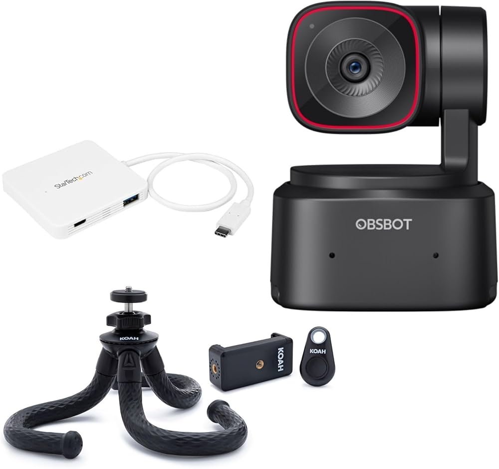 Amazon.com: OBSBOT Tiny 2 Lite AI-Powered 4K PTZ Webcam with